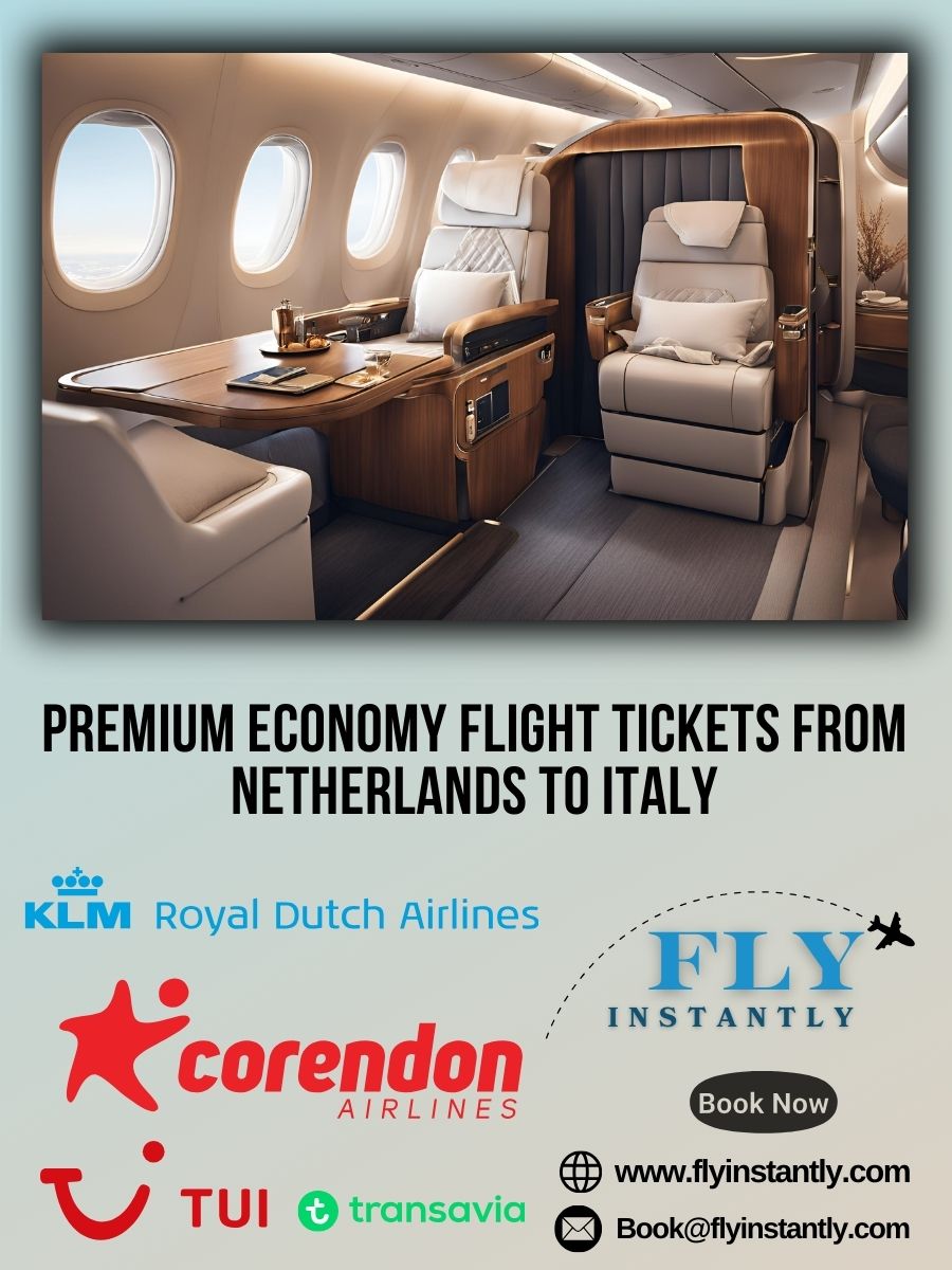 Premium Economy Flight Experiences from Netherlands to Italy 