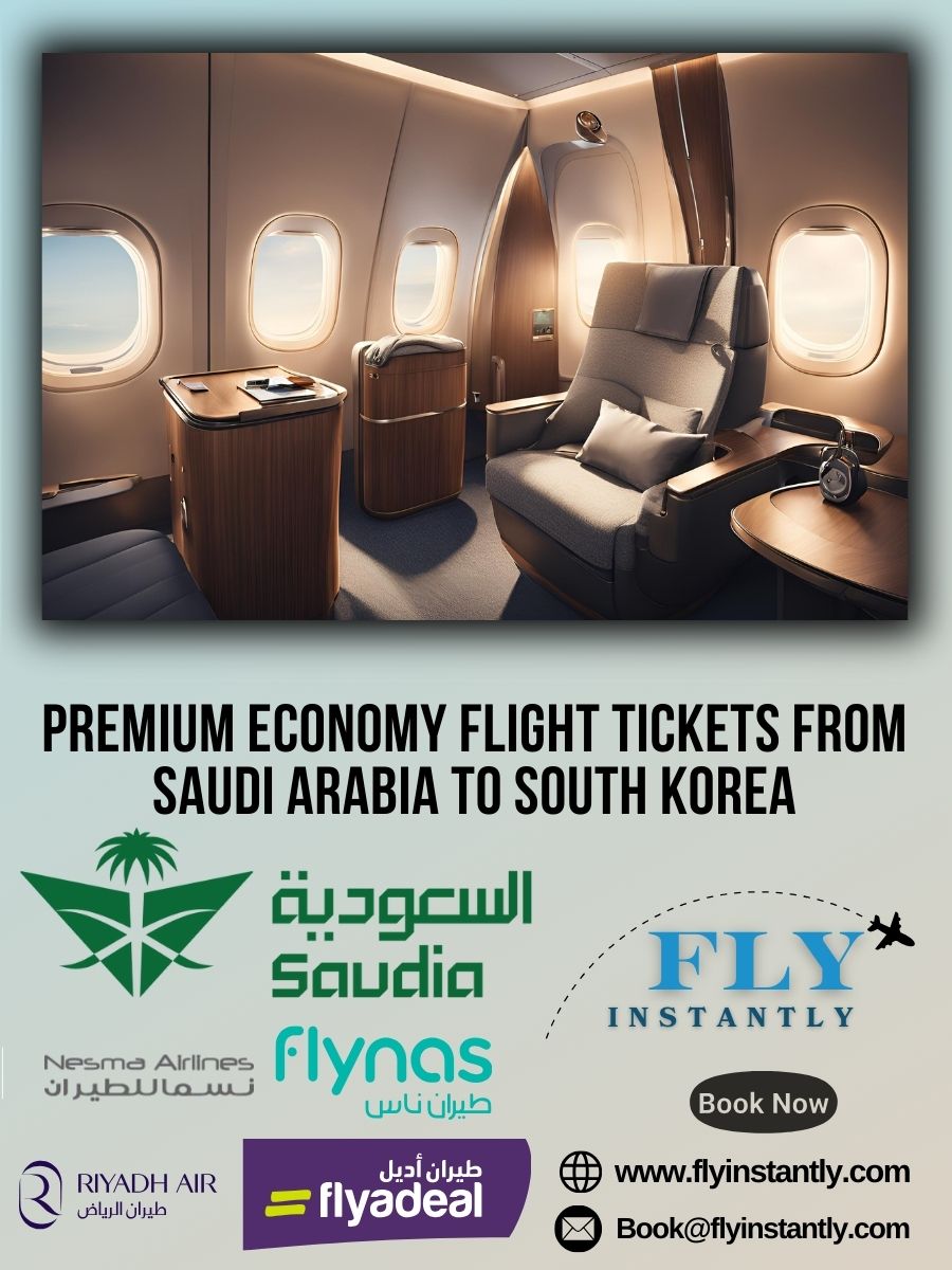 Premium Economy Flight Experiences from Saudi Arabia to South Korea 
