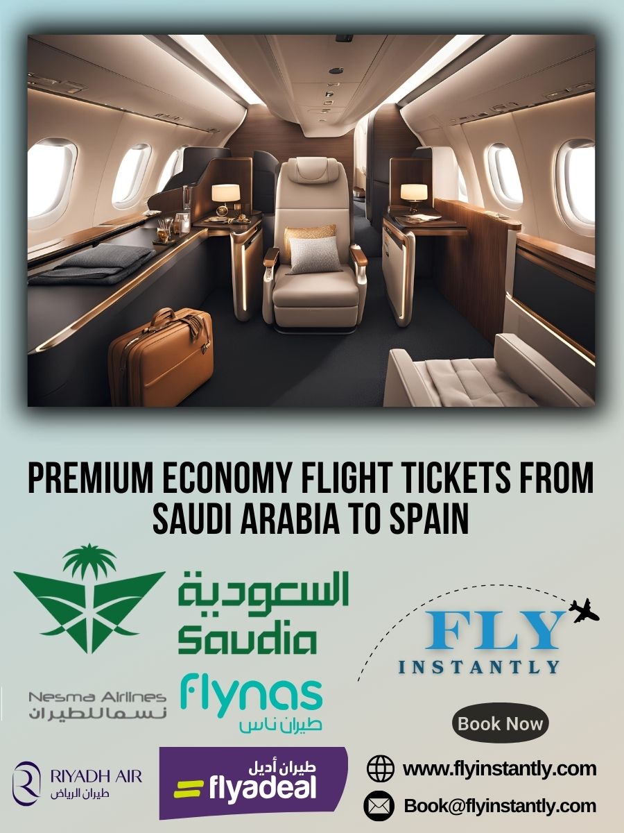 Premium Economy Flight Experiences from Saudi Arabia to Spain 
