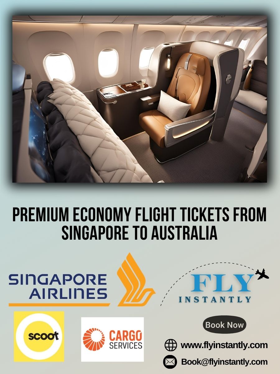 Premium Economy Flight Experiences from Singapore to Australia 
