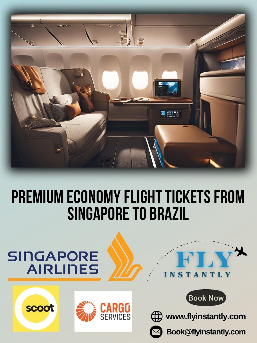 Premium Economy Flight Experiences from Singapore to Brazil 