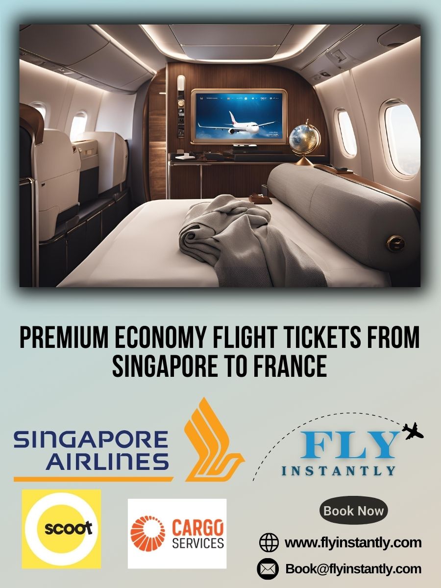Premium Economy Flight Experiences from Singapore to France 