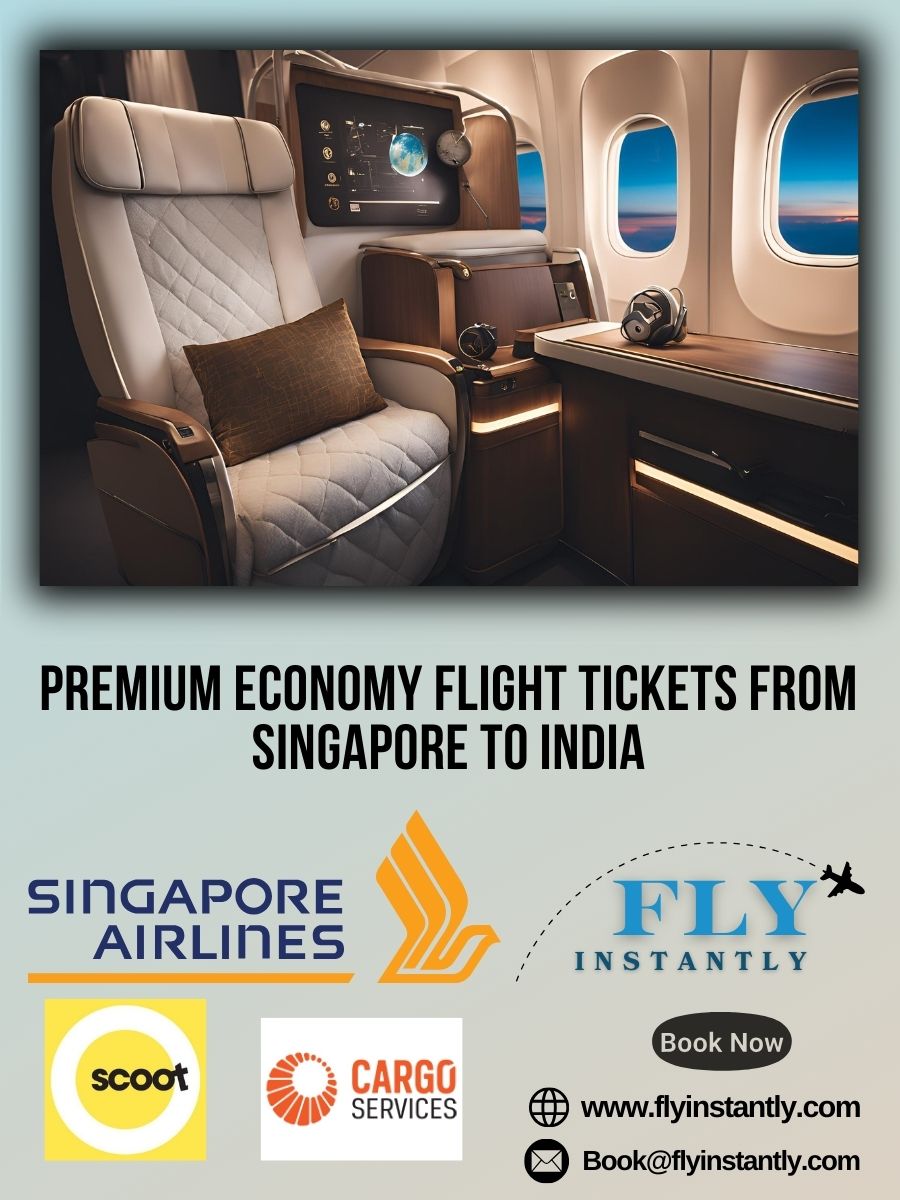 Premium Economy Flight Experiences from Singapore to India 