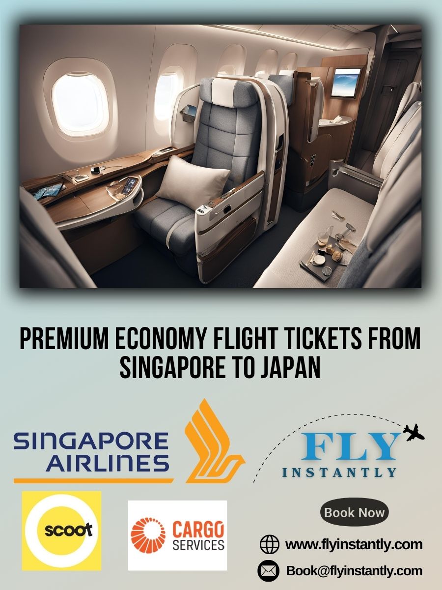 Premium Economy Flight Experiences from Singapore to Japan 
