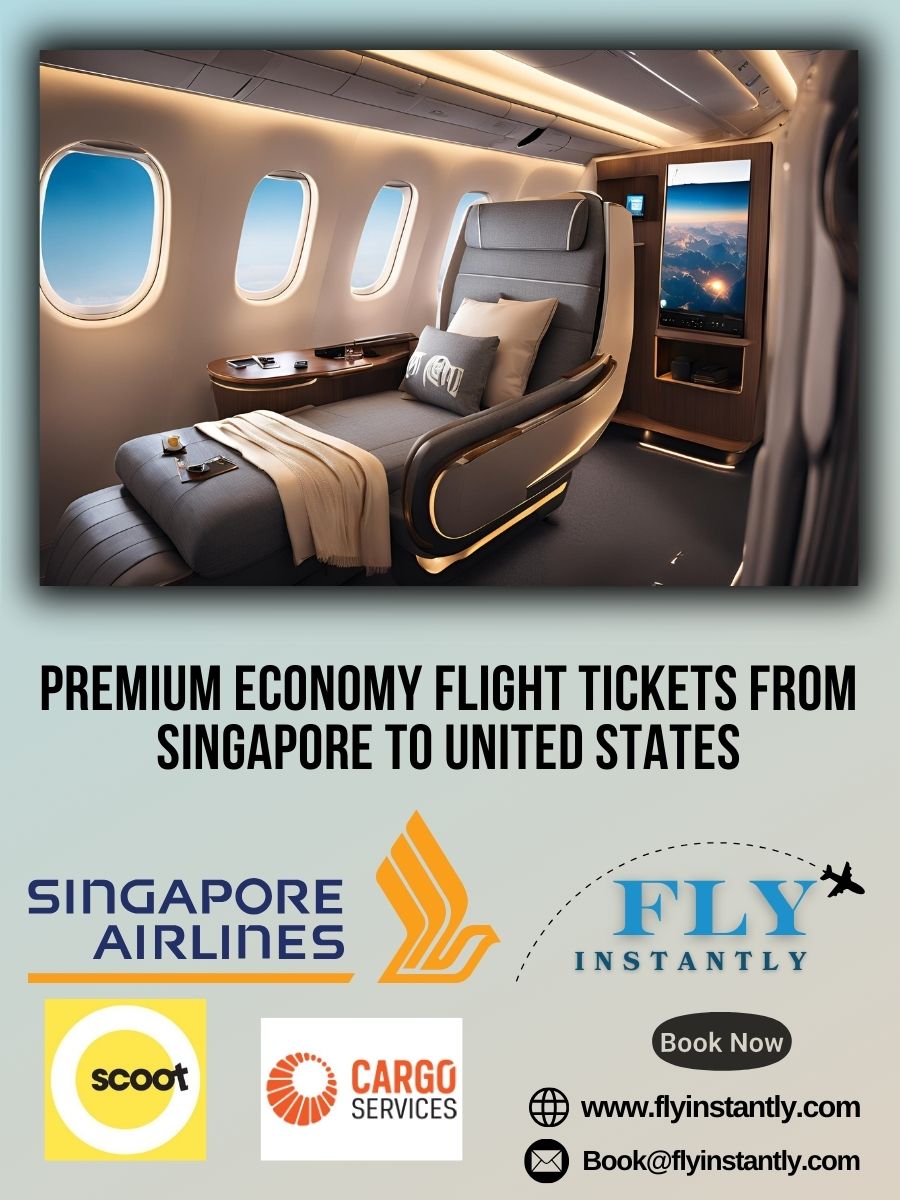 Premium Economy Flight Experiences from Singapore to United States 