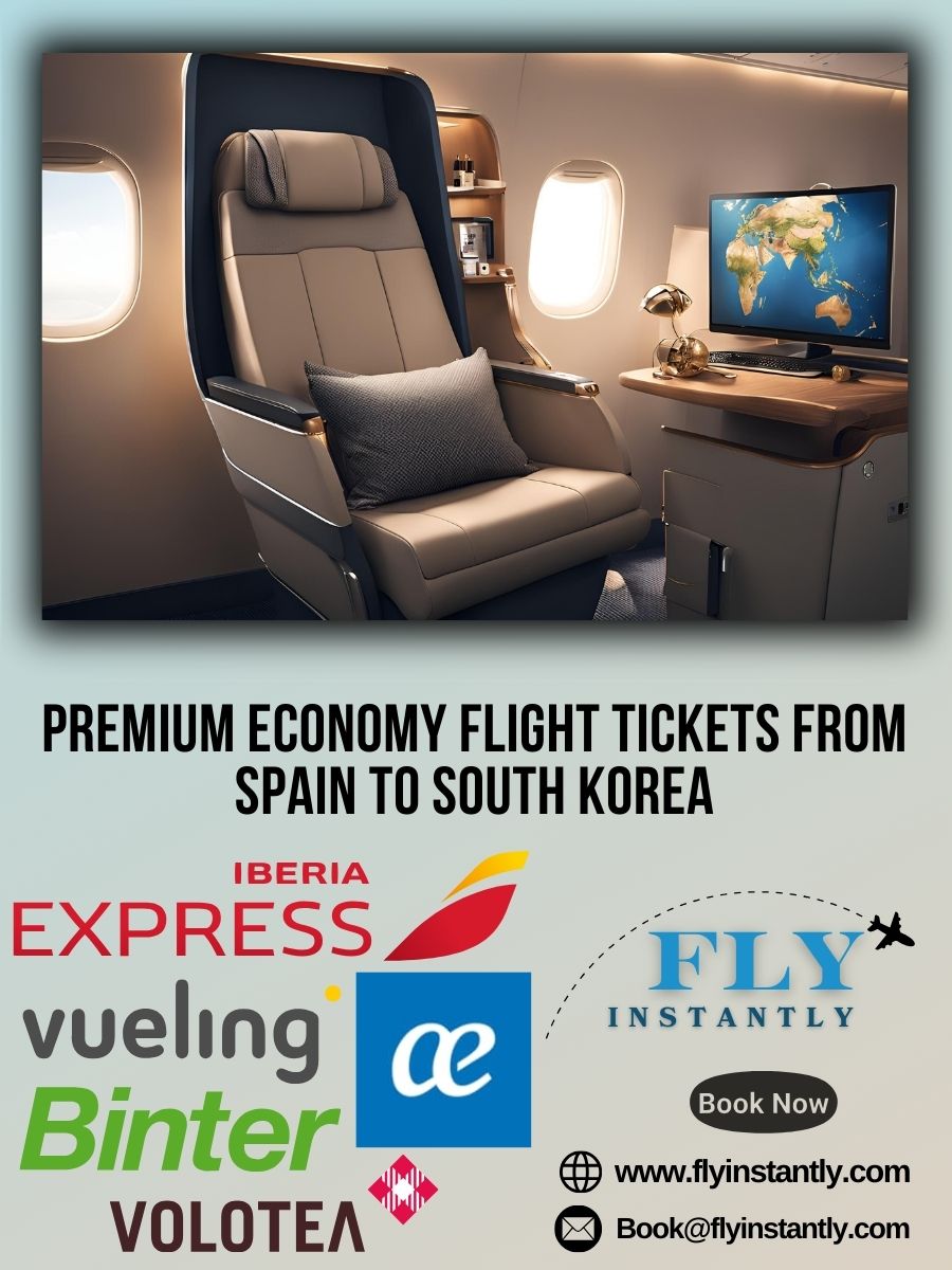 Premium Economy Flight Experiences from Spain to South Korea 
