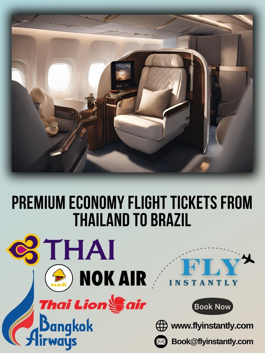Premium Economy Flight Experiences from Thailand to Brazil 