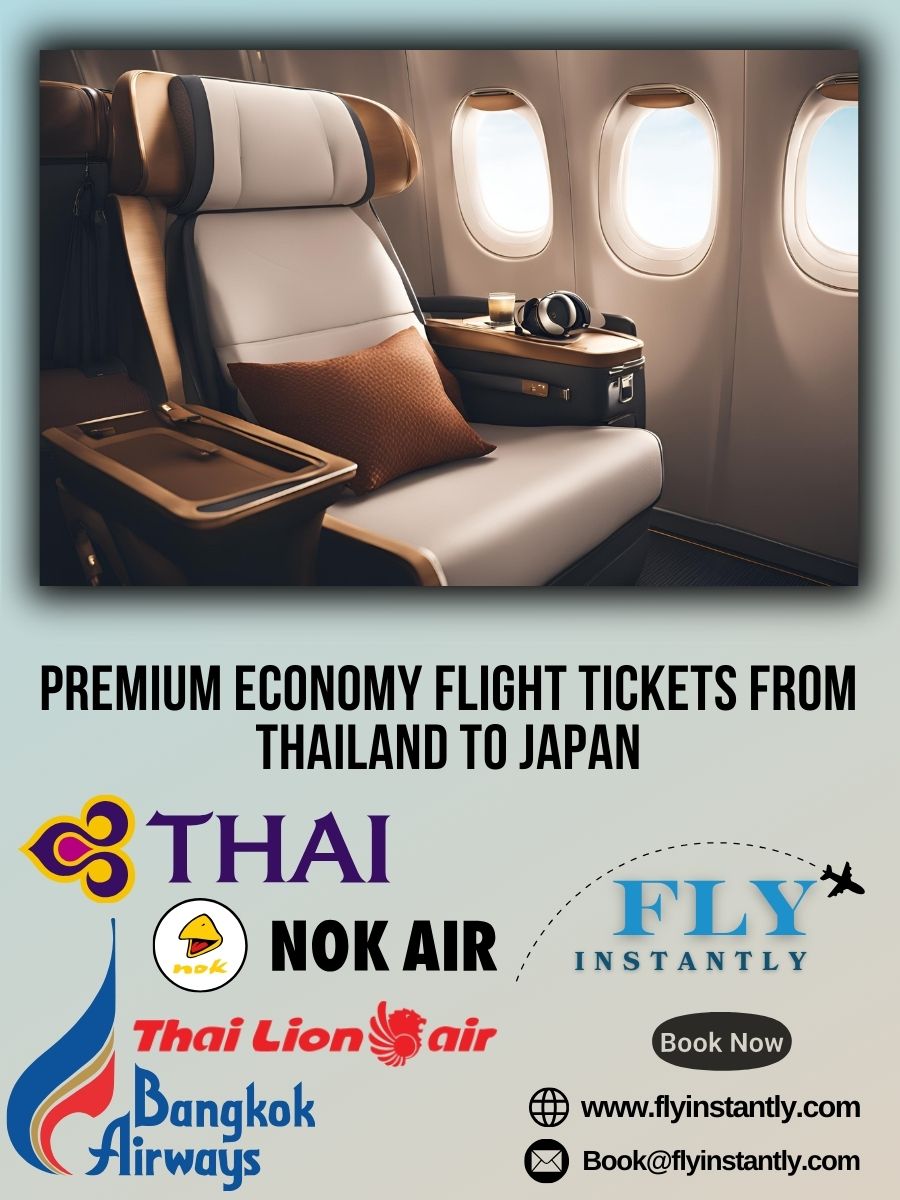 Premium Economy Flight Experiences from Thailand to Japan 