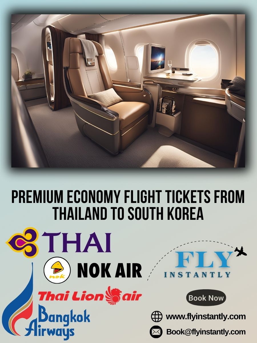 Premium Economy Flight Experiences from Thailand to South Korea 