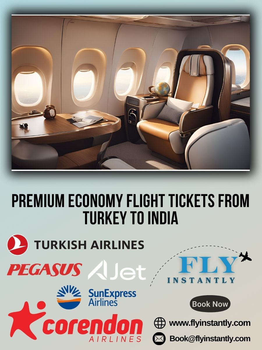 Premium Economy Flight Experiences from Turkey to India 