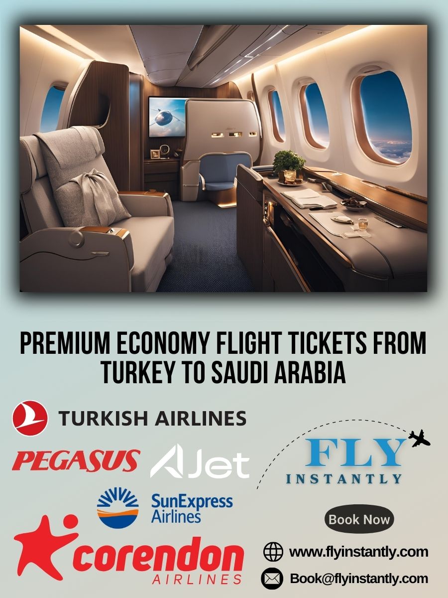Premium Economy Flight Experiences from Turkey to Saudi Arabia 