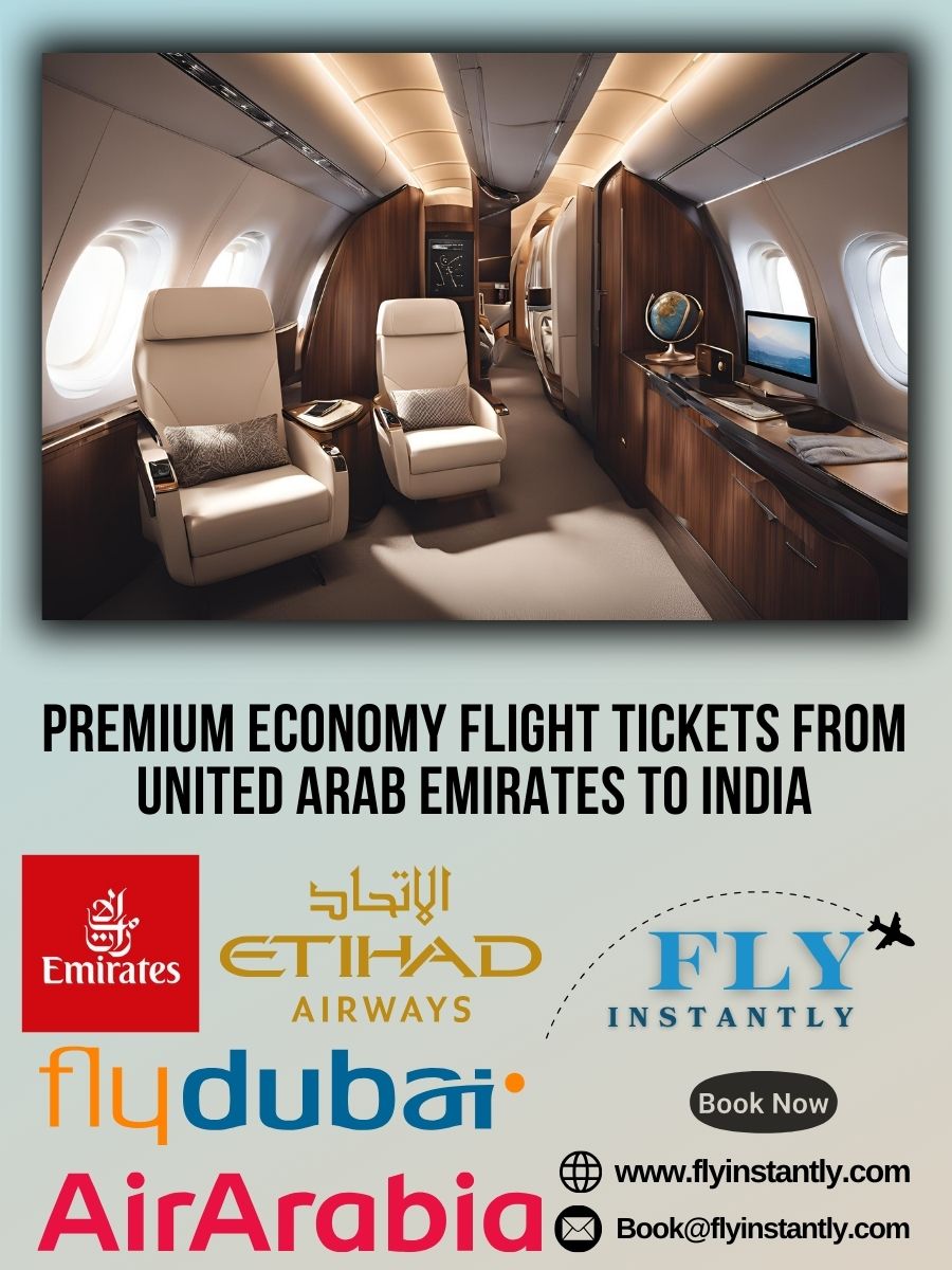 Premium Economy Flight Experiences from United Arab Emirates to India 