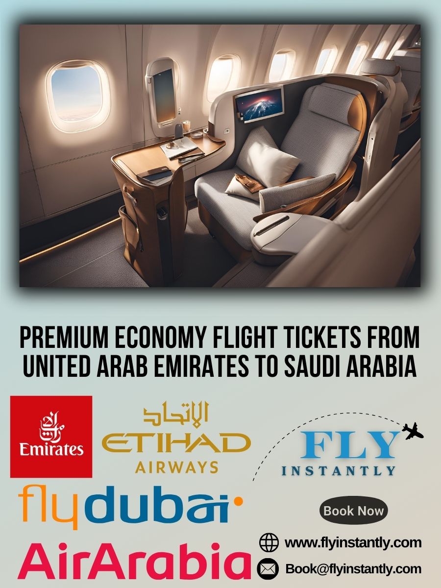 Premium Economy Flight Experiences from United Arab Emirates to Saudi Arabia 