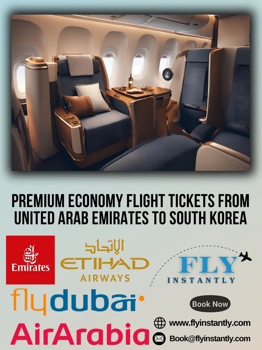 Premium Economy Flight Experiences from United Arab Emirates to South Korea 
